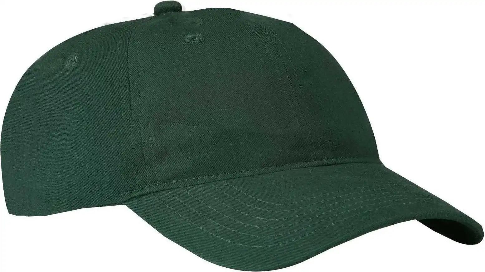 Port & Company Cp77 Brushed Twill Low Profile Cap - Hunter - Forest / one Size Fits Most