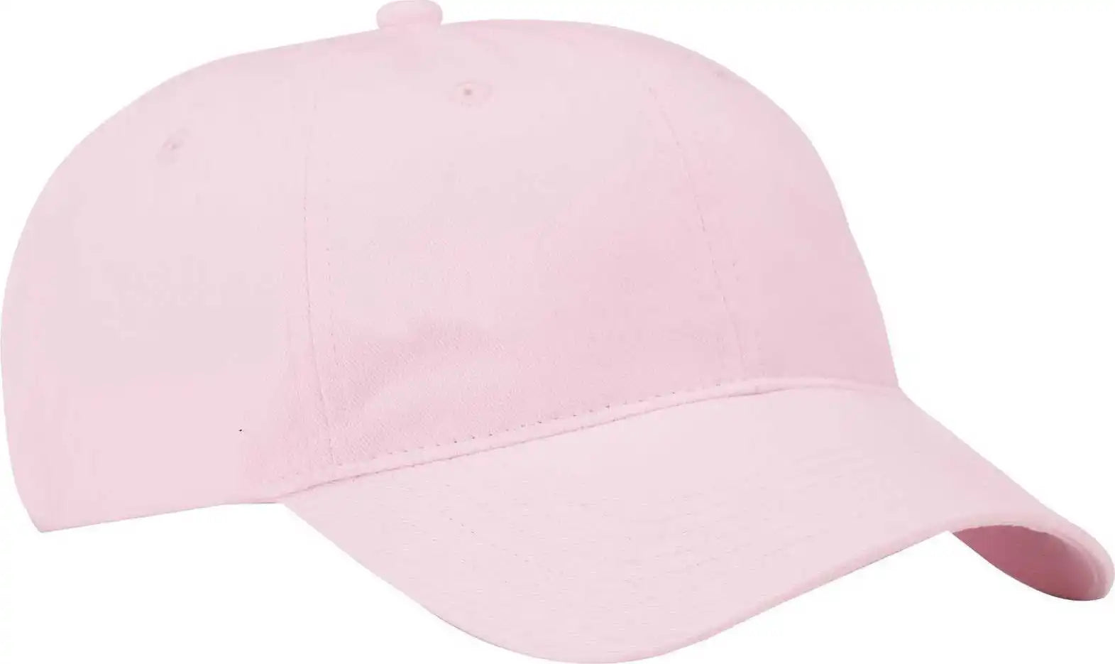 Port & Company Cp77 Brushed Twill Low Profile Cap - Light Pink - one Size Fits Most