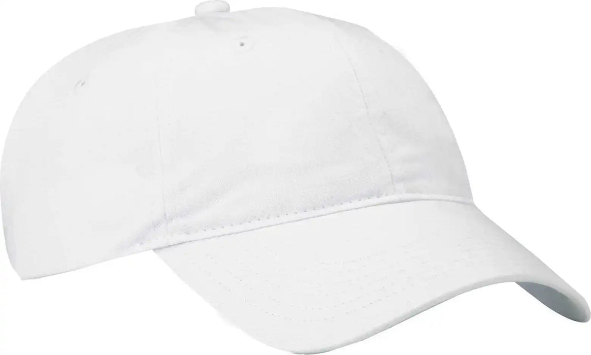Port &amp; Company Cp77 Brushed Twill Low Profile Cap White / one Size Fits Most