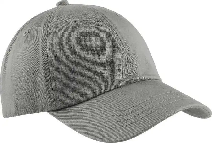 Port & Company Cp78 Washed Twill Cap - Deep Smoke - Gray / one Size Fits Most