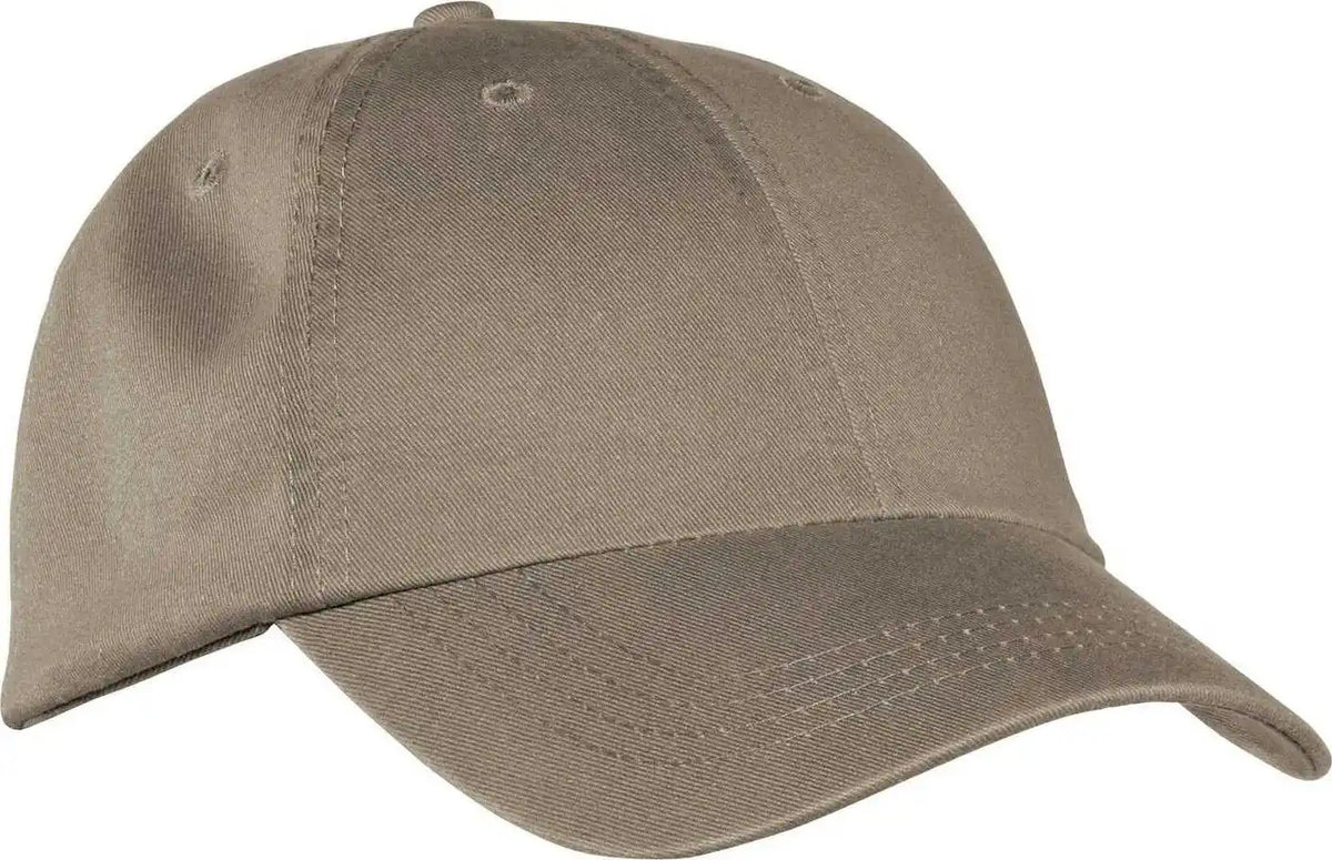 Port &amp; Company Cp78 Washed Twill Cap - Khaki - one Size Fits Most
