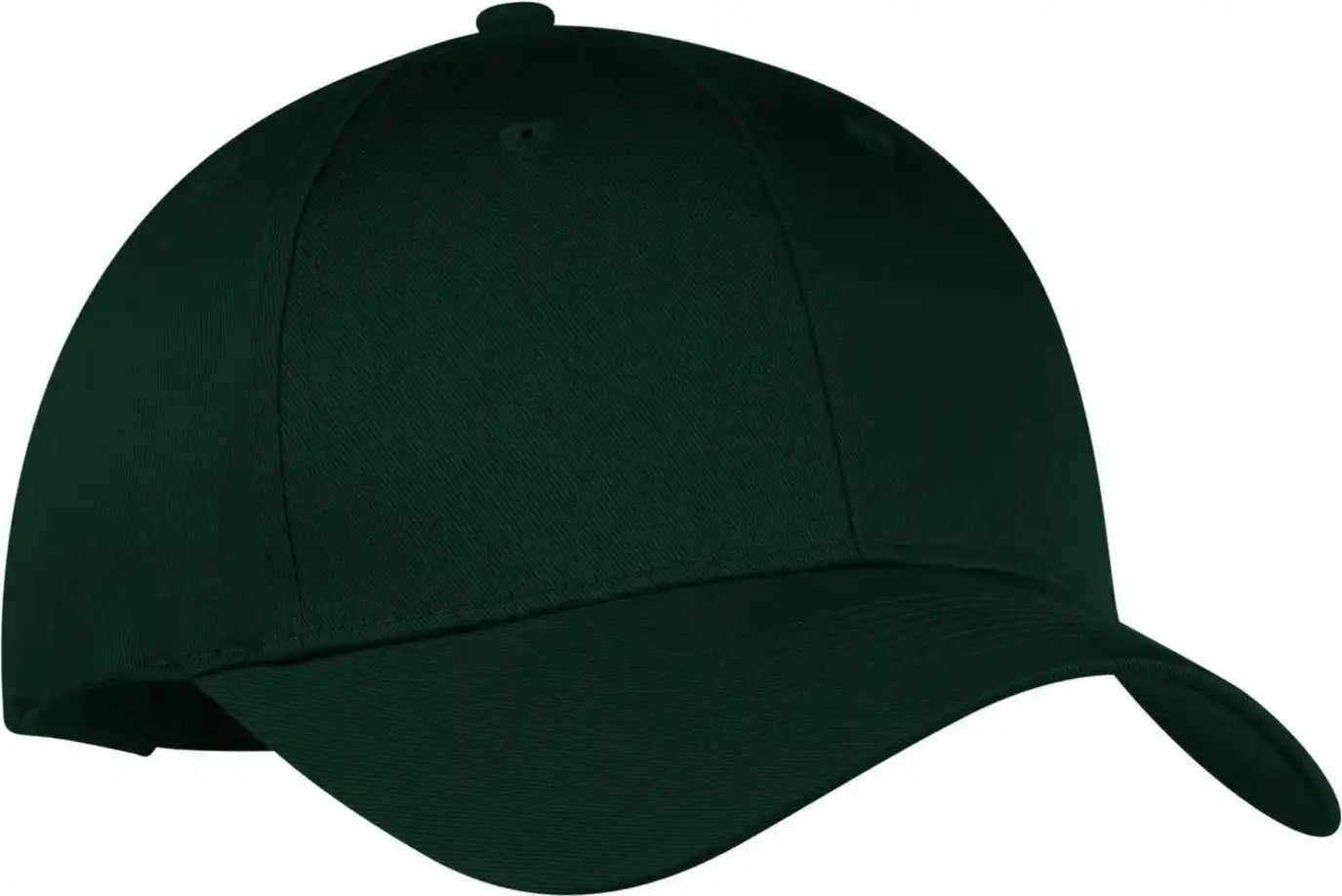 Port & Company Cp80 Companysix-panel Twill Cap - Hunter - Forest / one Size Fits Most