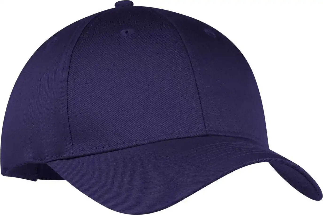 Port & Company Cp80 Companysix-panel Twill Cap - Purple - one Size Fits Most