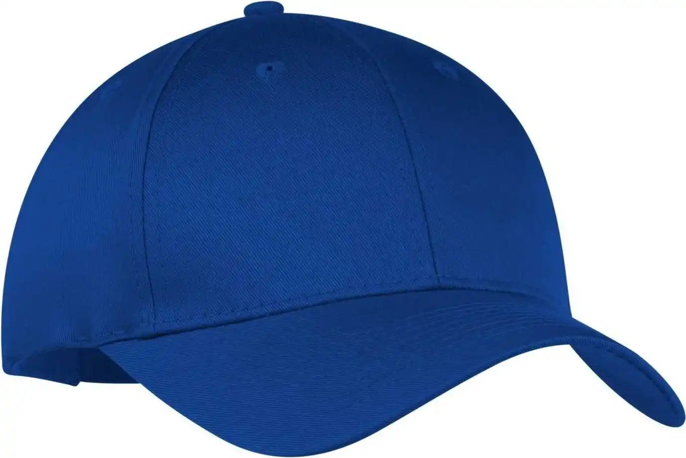 Port & Company Cp80 Companysix-panel Twill Cap - Royal - one Size Fits Most