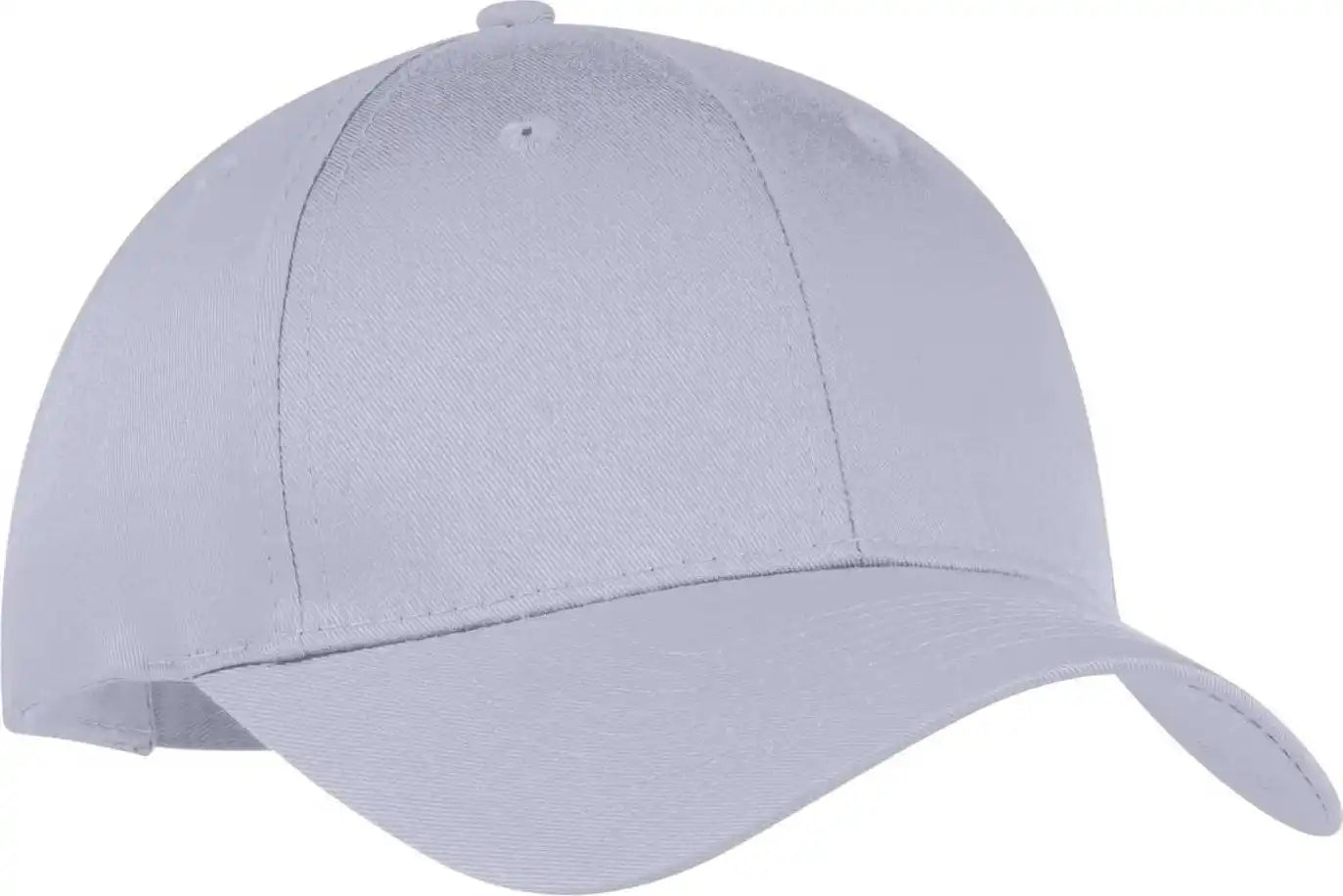Port & Company Cp80 Companysix-panel Twill Cap - Silver - Light Gray / one Size Fits Most