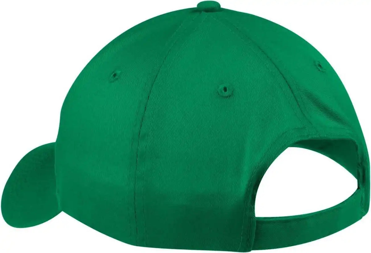 Port &amp; Company Cp80 Six-panel Twill Cap - Kelly Green - Osfa