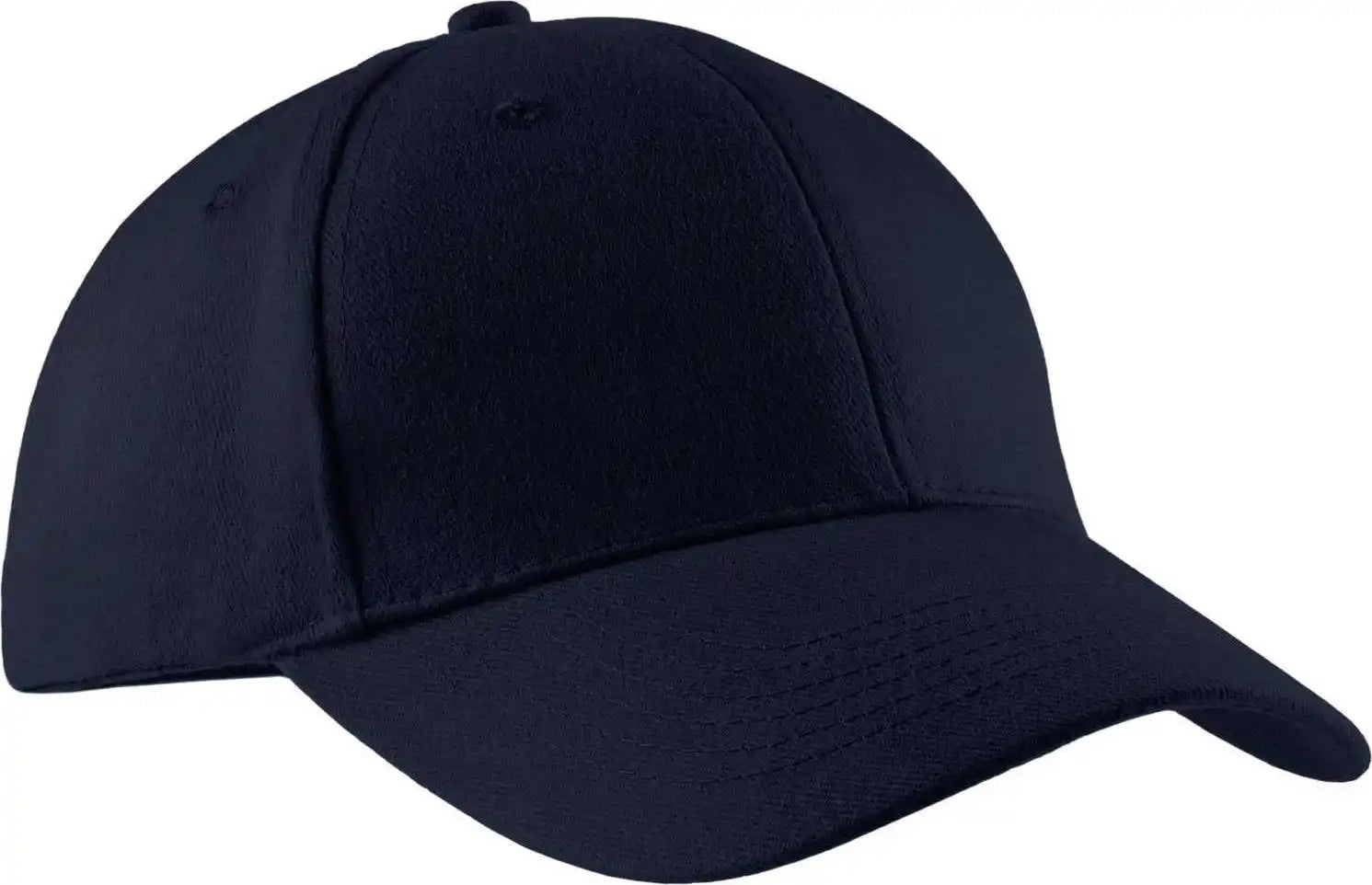Port & Company Cp82 Companybrushed Twill Cap Navy / one Size Fits Most