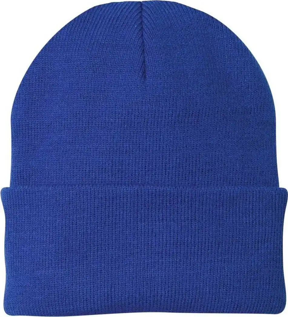 Port & Company Cp90 Knit Cap with Cuff - Athletic Royal - one Size Fits Most