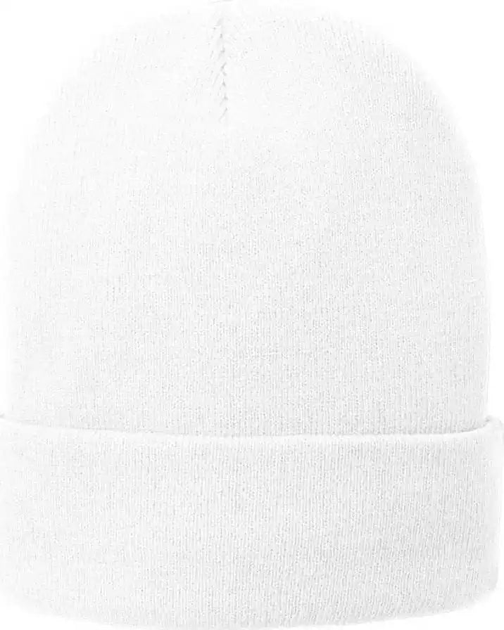 Port & Company Cp90l Fleece-lined Knit Cap with Cuff - White - one Size Fits Most