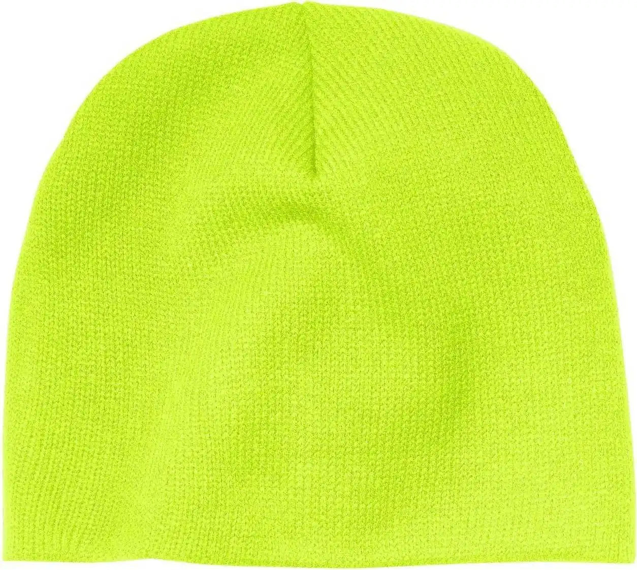 Port & Company Cp91 Beanie Cap - Neon Yellow - one Size Fits Most