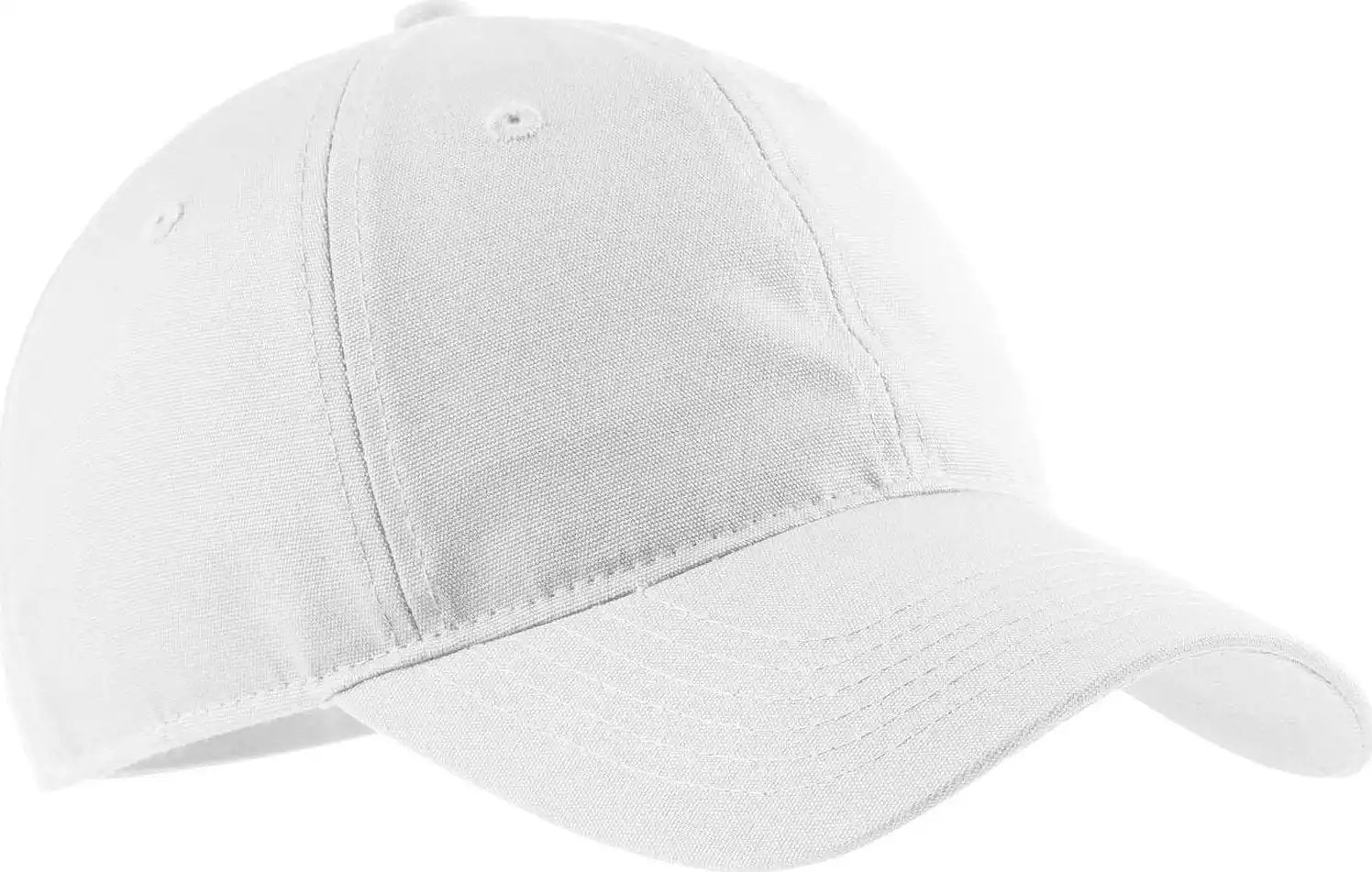 Port & Company Cp96 Soft Brushed Canvas Cap - White - one Size Fits Most