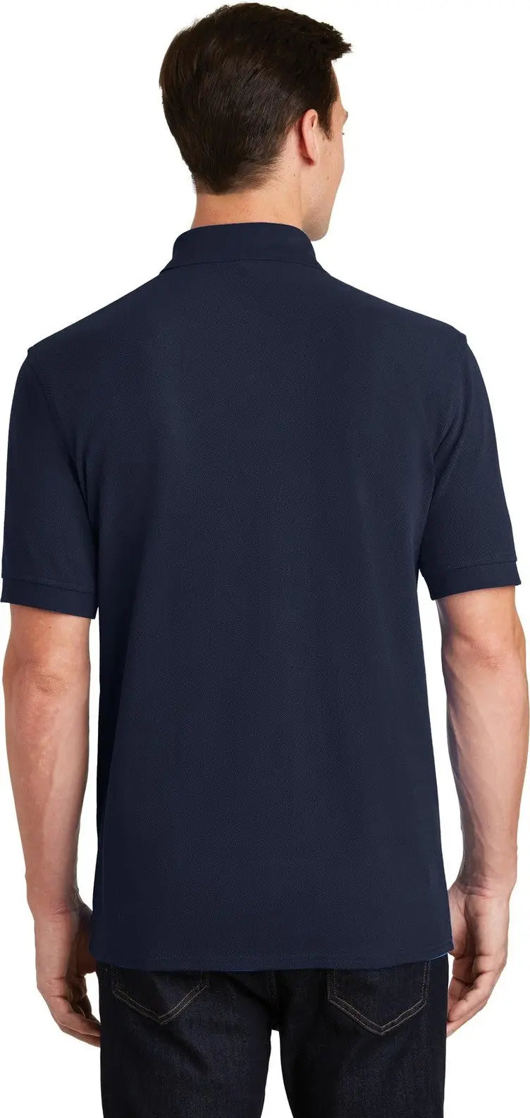 Port & Company Kp1500 co Combed Ring Spun Pique Polo - Deep Navy