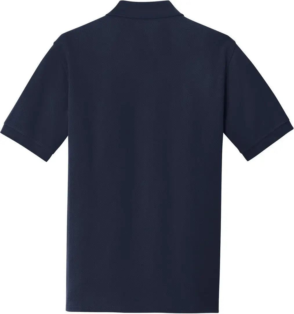 Port & Company Kp1500 co Combed Ring Spun Pique Polo - Deep Navy - Adult Xs