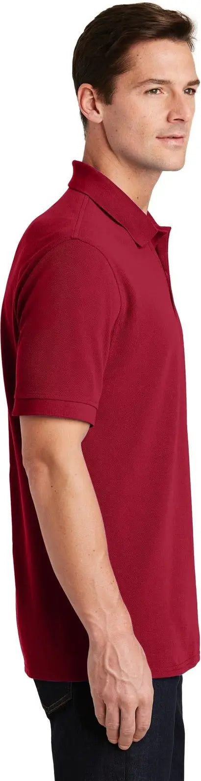 Port & Company Kp1500 co Combed Ring Spun Pique Polo - Red