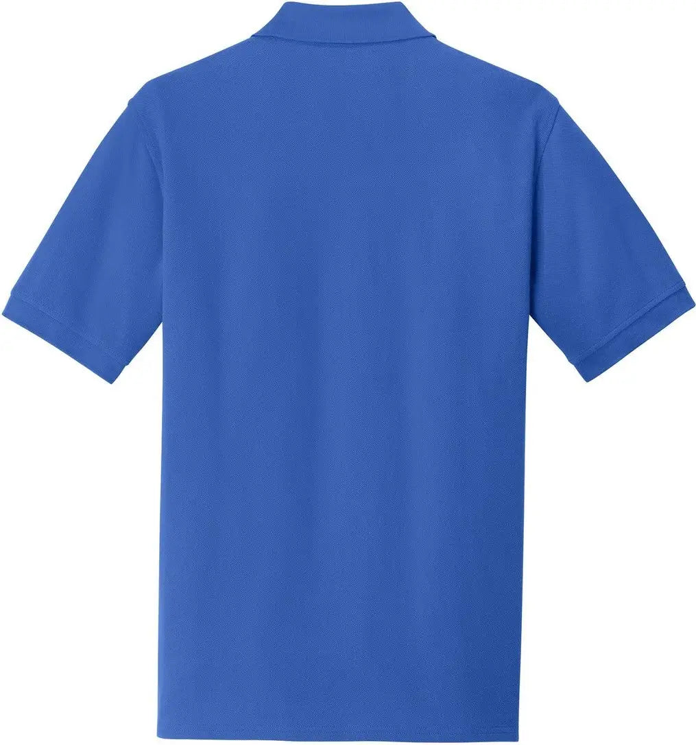 Port & Company Kp1500 co Combed Ring Spun Pique Polo - Royal - Adult Xs