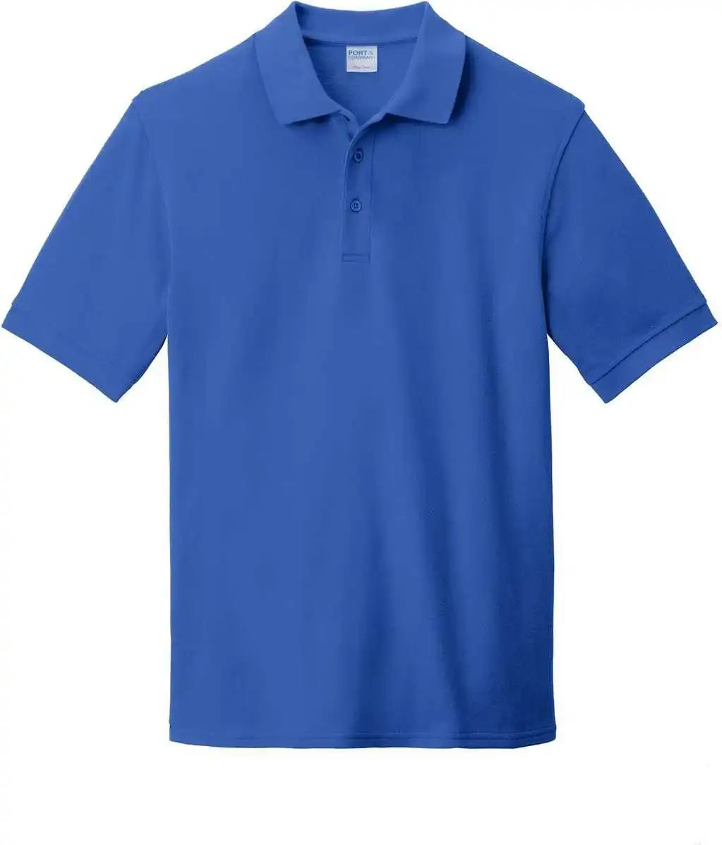 Port &amp; Company Kp1500 Combed Ring Spun Pique Polo - Royal