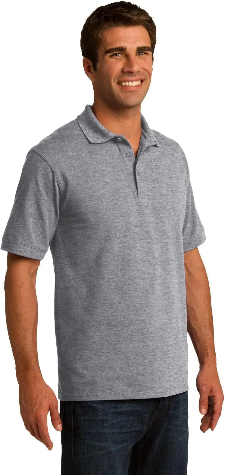 Port & Company Kp155 co Core Blend Pique Polo - Athletic Heather