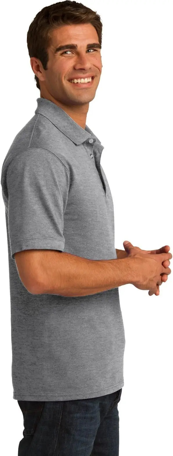 Port & Company Kp155 co Core Blend Pique Polo - Athletic Heather