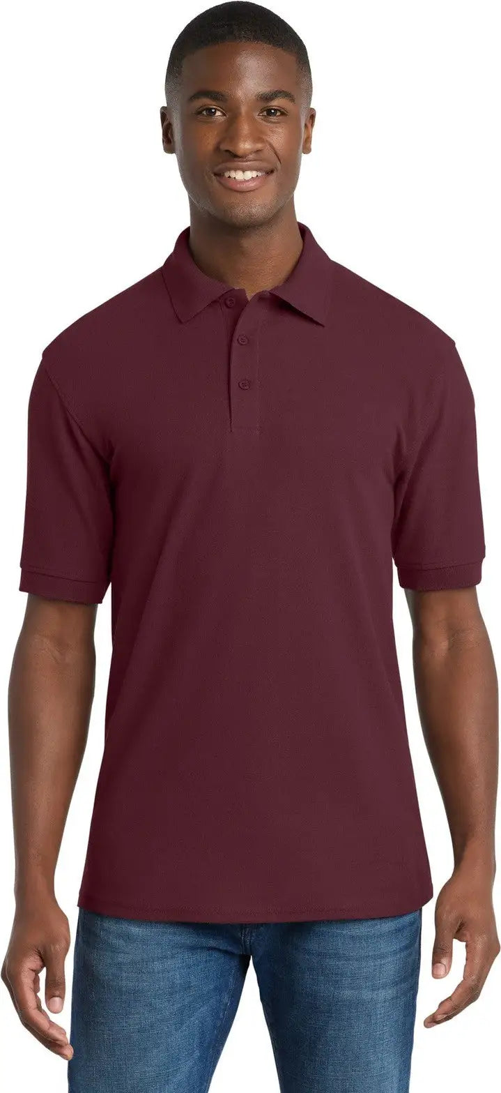 Port & Company Kp155 co Core Blend Pique Polo - Athletic Maroon