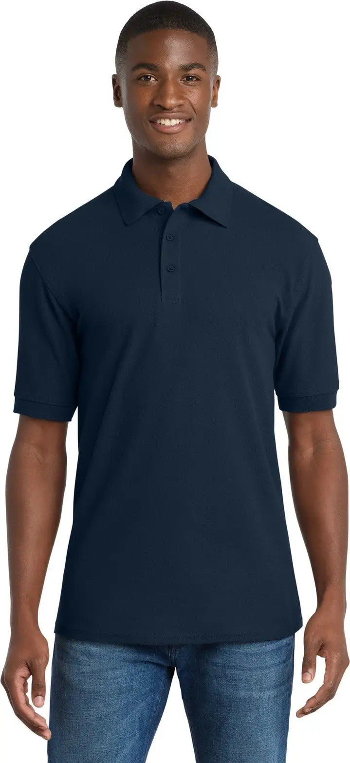Port & Company Kp155 co Core Blend Pique Polo - Deep Navy