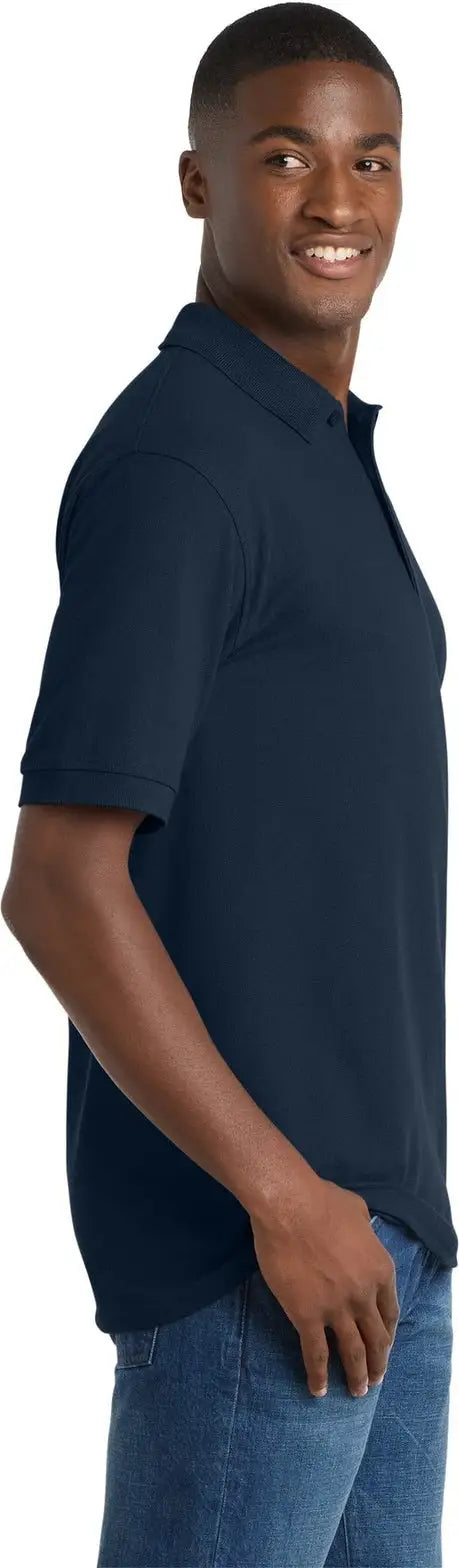 Port & Company Kp155 co Core Blend Pique Polo - Deep Navy