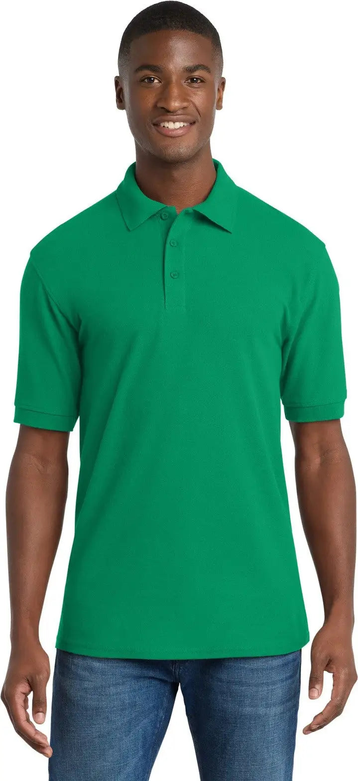 Port & Company Kp155 co Core Blend Pique Polo - Kelly - Adult s