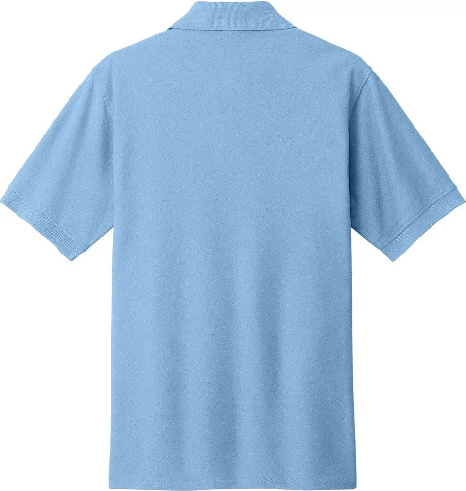 Port & Company Kp155 co Core Blend Pique Polo - Light Blue - Adult s
