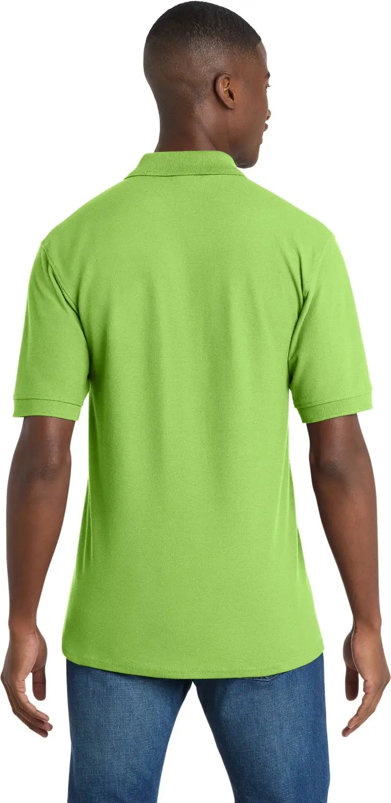 Port & Company Kp155 co Core Blend Pique Polo - Lime