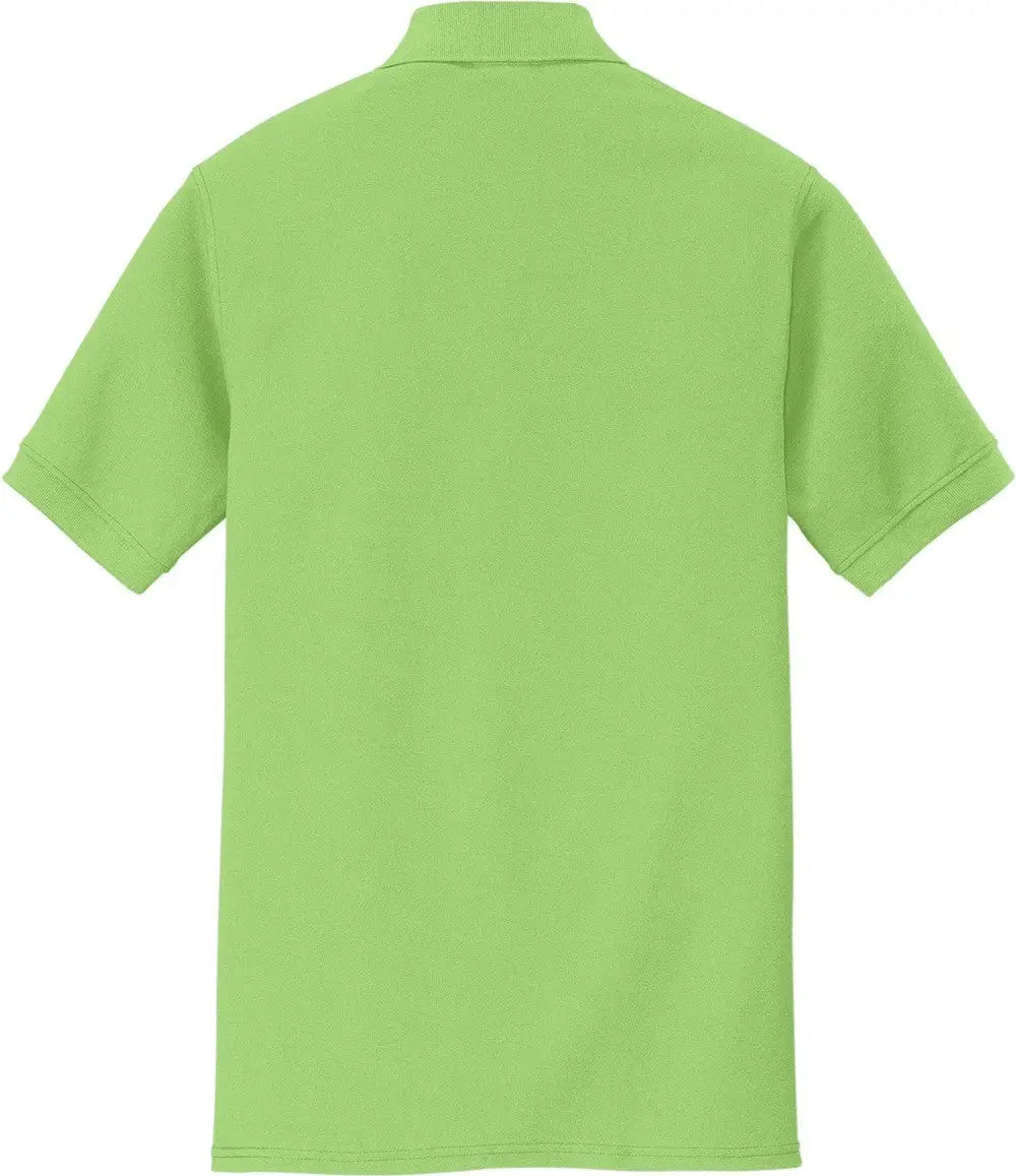 Port & Company Kp155 co Core Blend Pique Polo - Lime - Adult s