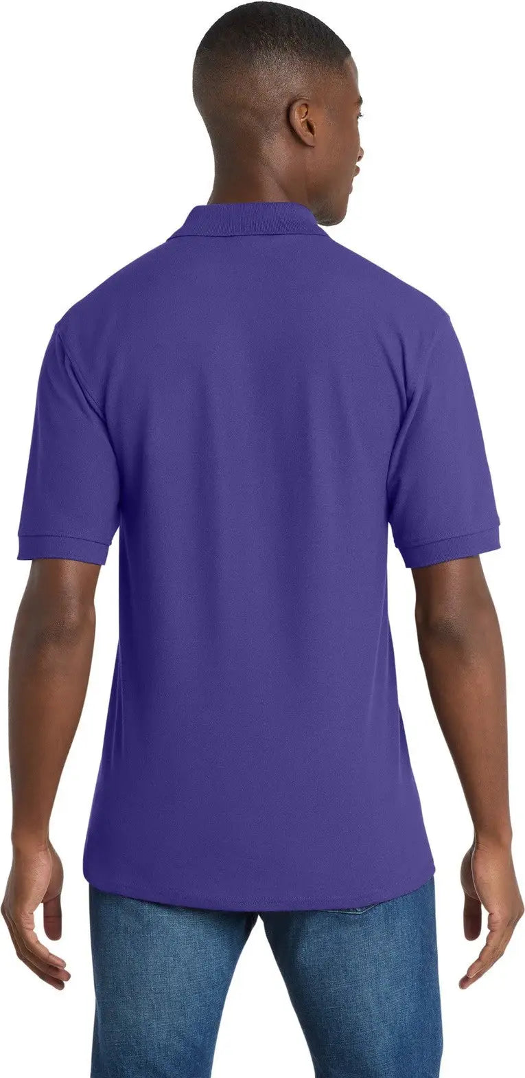 Port & Company Kp155 co Core Blend Pique Polo - Purple