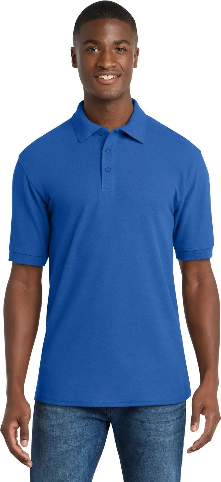 Port & Company Kp155 co Core Blend Pique Polo - Royal - Adult s