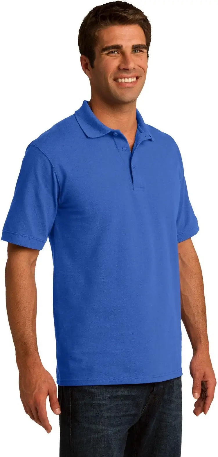 Port & Company Kp155 co Core Blend Pique Polo - Royal