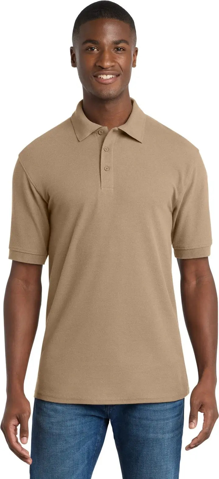 Port & Company Kp155 co Core Blend Pique Polo - Sand - Adult s