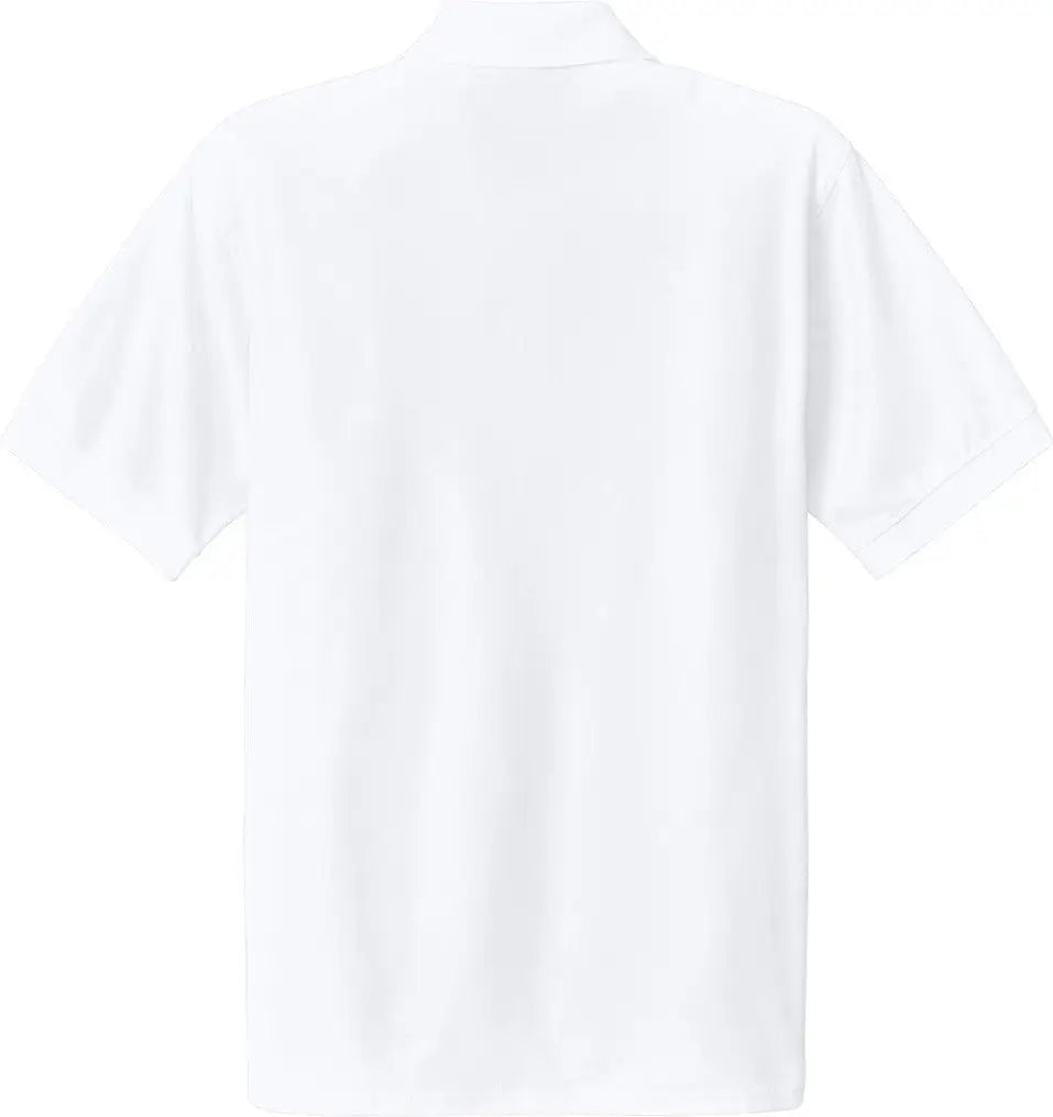 Port & Company Kp155 co Core Blend Pique Polo - White