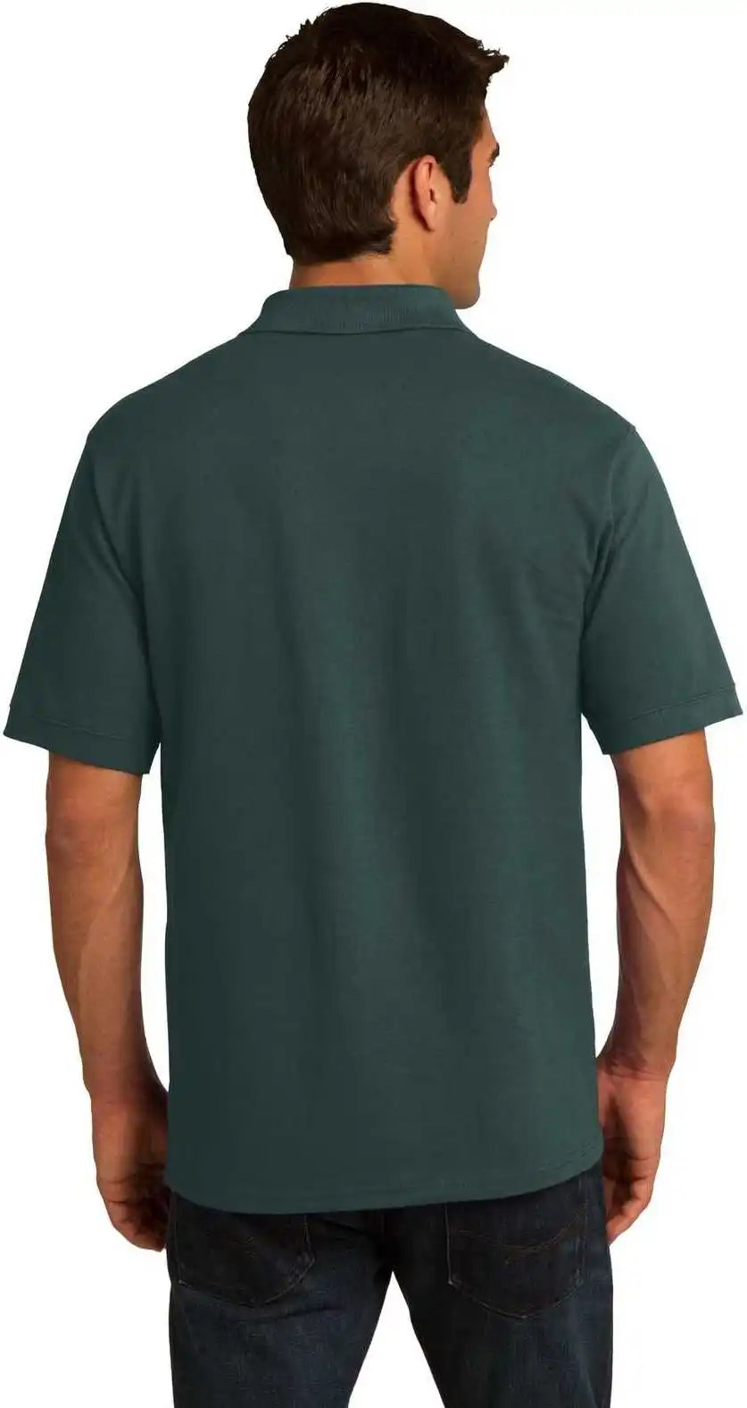 Port & Company Kp155 Core Blend Pique Polo - Dark Green