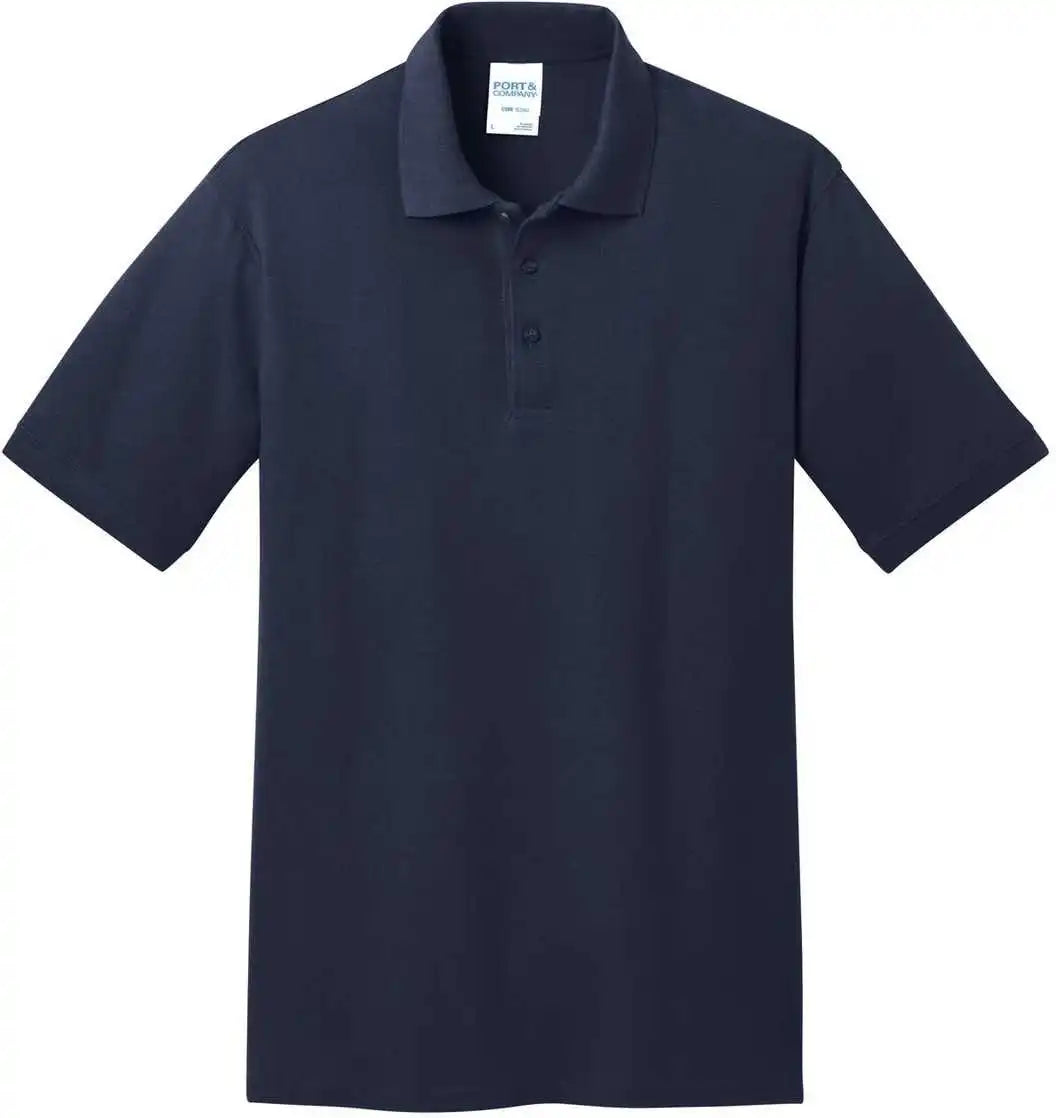 Port &amp; Company Kp155 Core Blend Pique Polo Deep Navy