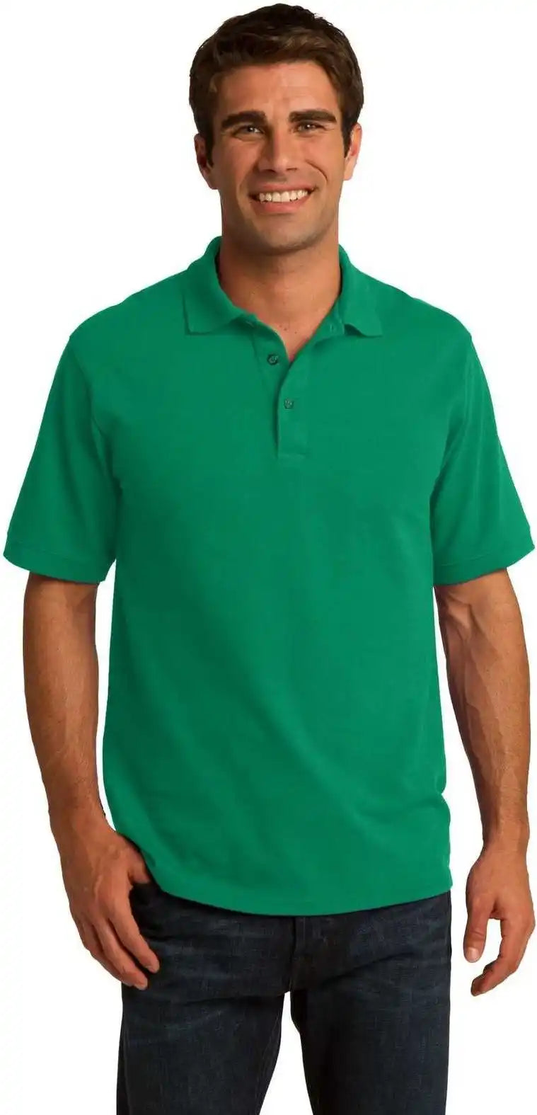 Port & Company Kp155 Core Blend Pique Polo - Kelly