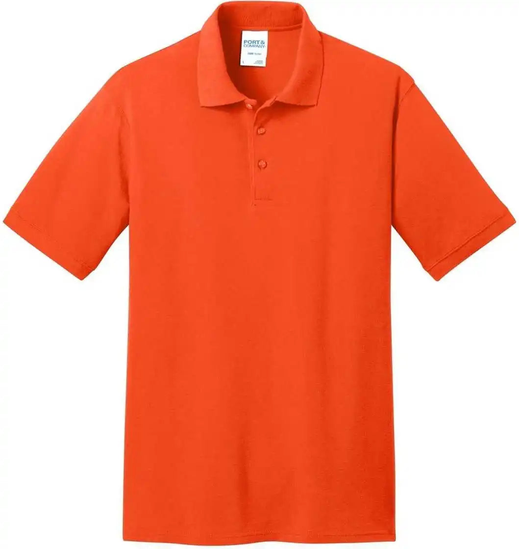 Port &amp; Company Kp155 Core Blend Pique Polo - Orange