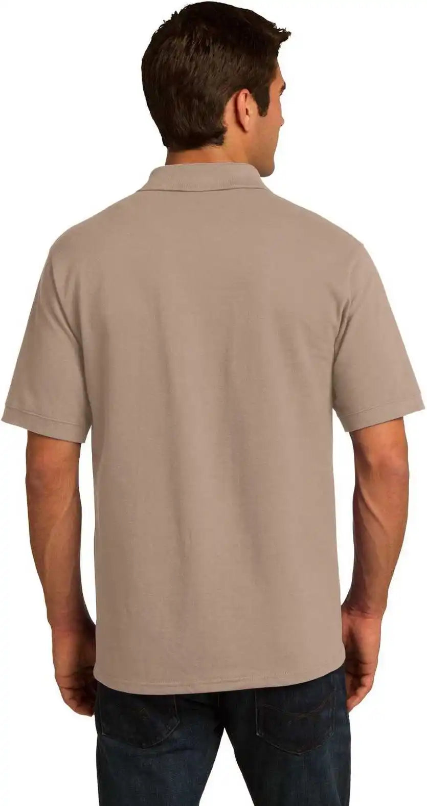 Port &amp; Company Kp155 Core Blend Pique Polo - Sand