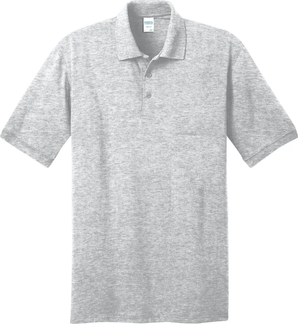 Port & Company Kp55 co Core Blend Jersey Knit Polo - Ash