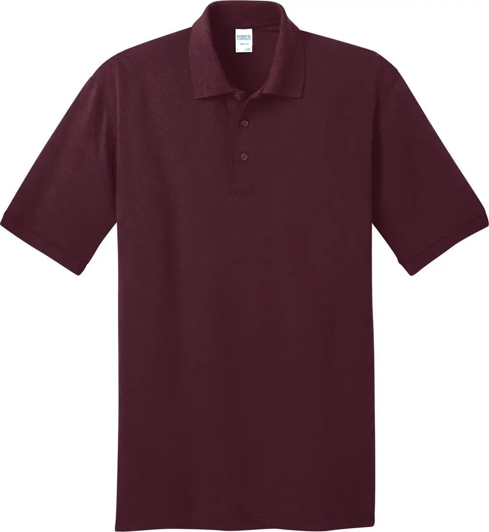 Port & Company Kp55 co Core Blend Jersey Knit Polo - Athletic Maroon