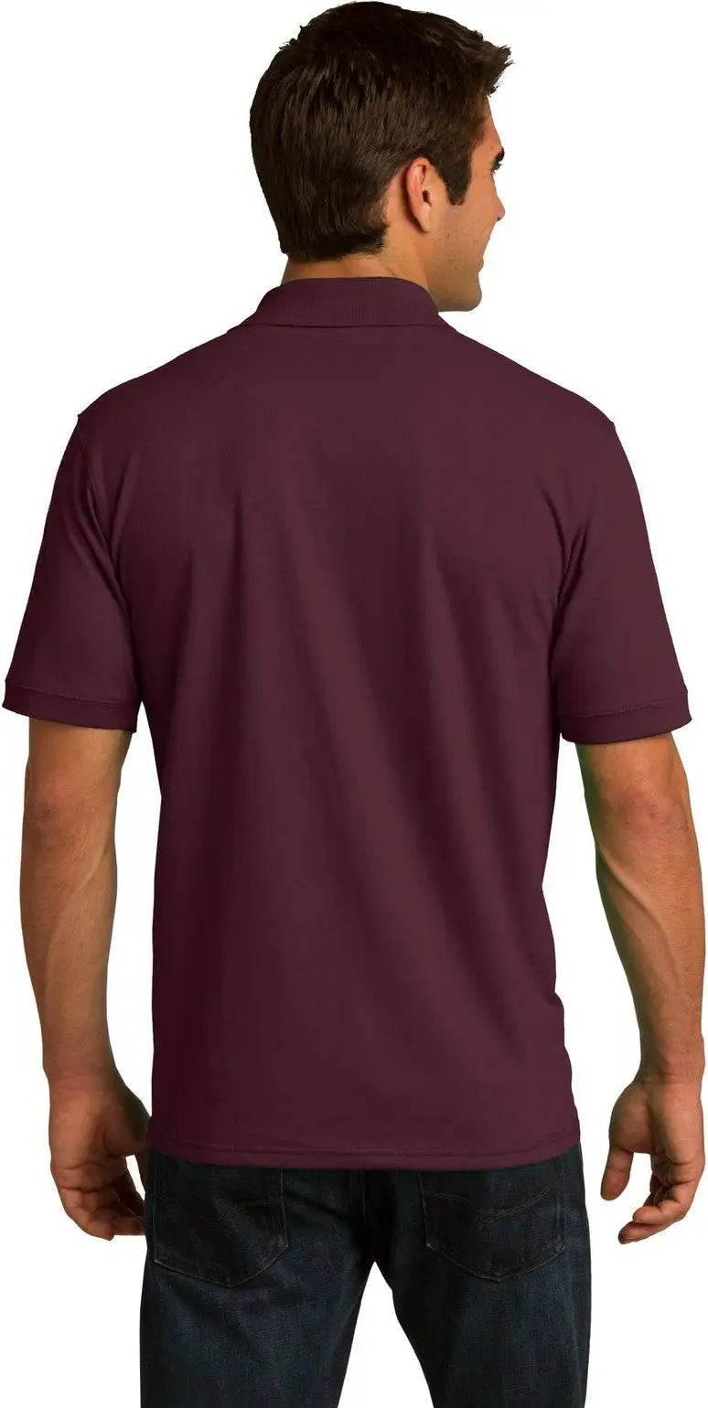Port & Company Kp55 co Core Blend Jersey Knit Polo - Athletic Maroon