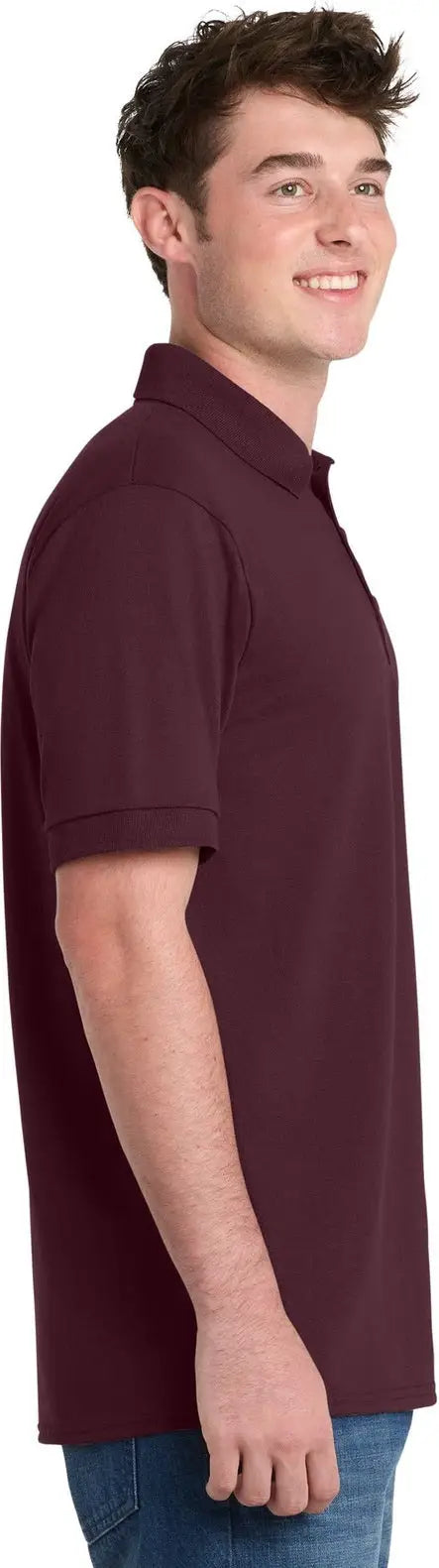 Port & Company Kp55 co Core Blend Jersey Knit Polo - Athletic Maroon