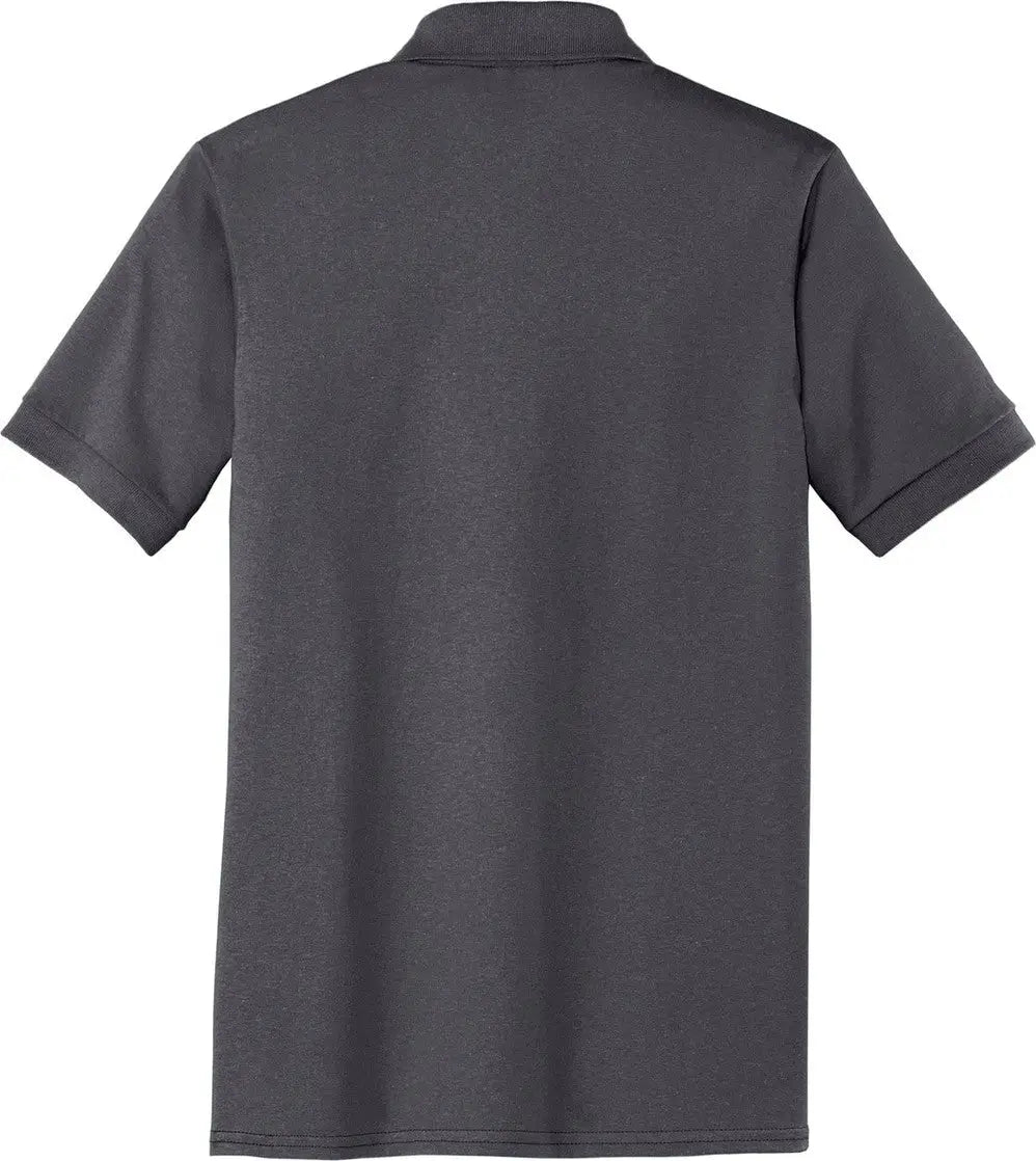 Port & Company Kp55 co Core Blend Jersey Knit Polo - Charcoal