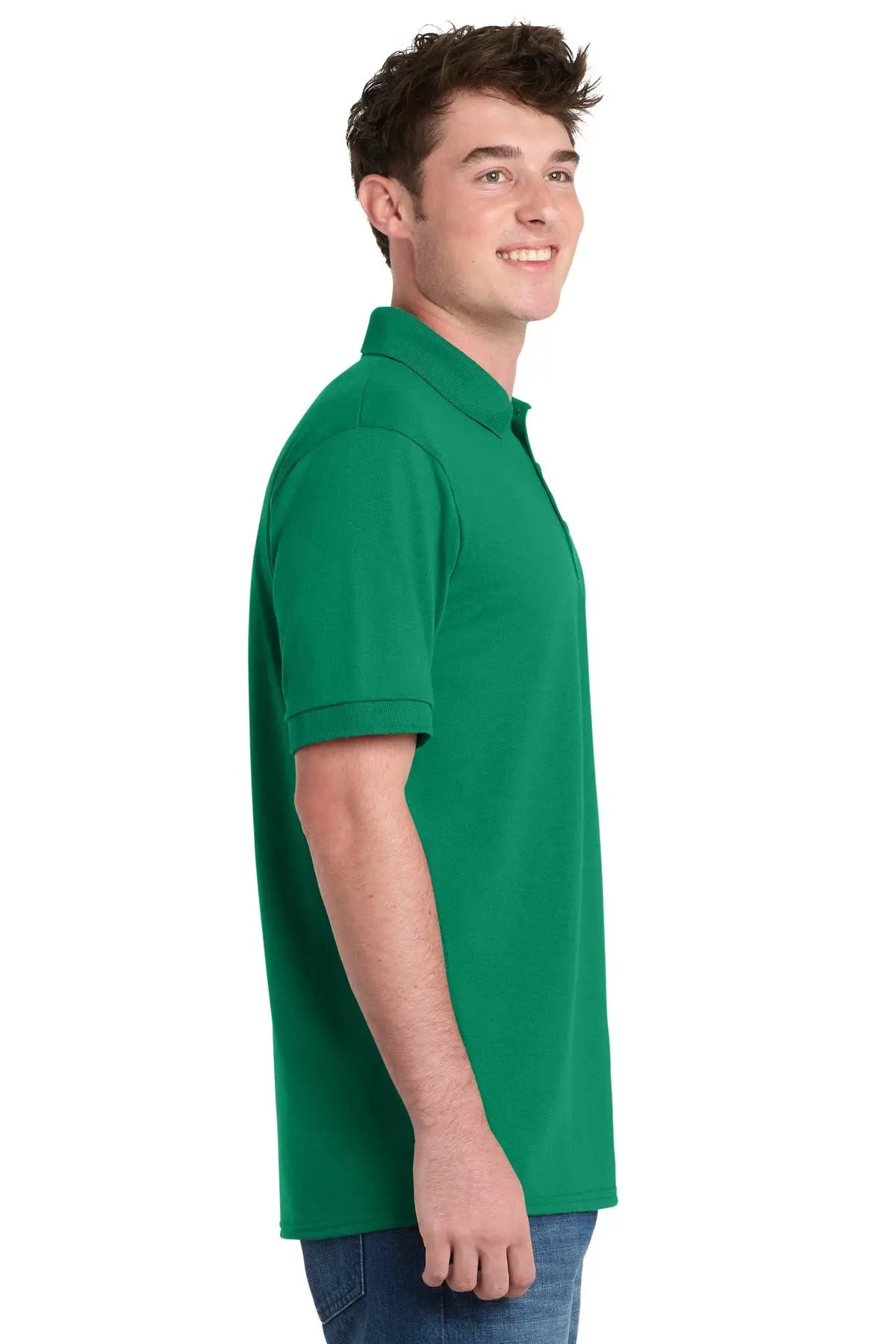 Port & Company Kp55 co Core Blend Jersey Knit Polo - Kelly