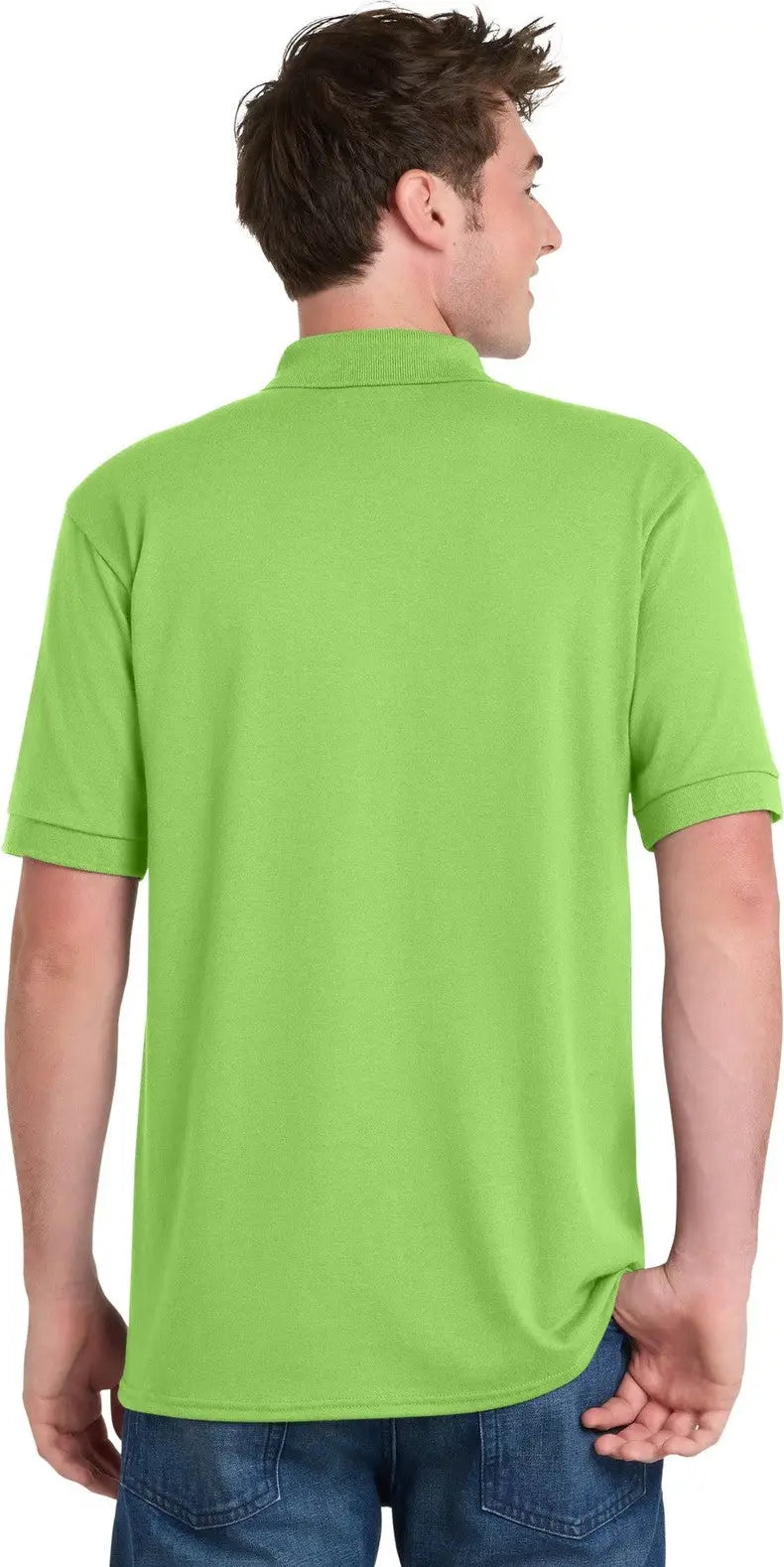 Port & Company Kp55 co Core Blend Jersey Knit Polo - Lime