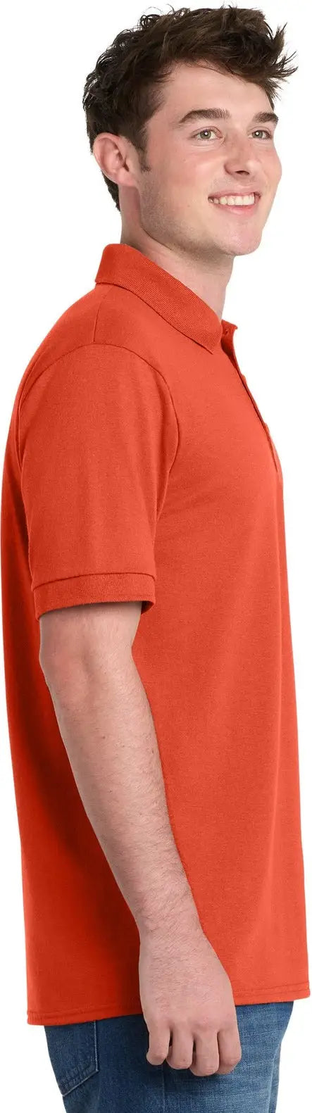 Port & Company Kp55 co Core Blend Jersey Knit Polo - Orange