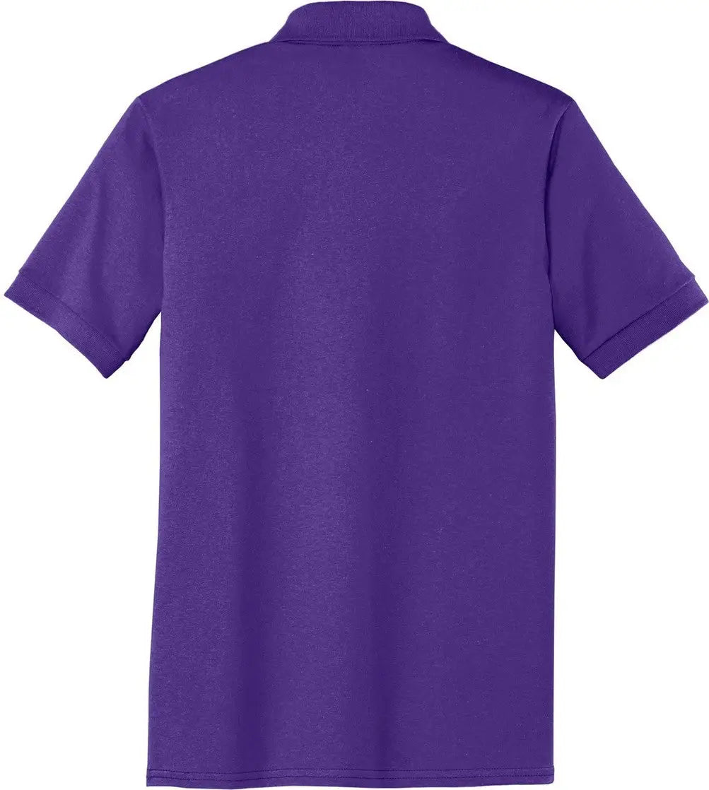 Port & Company Kp55 co Core Blend Jersey Knit Polo - Purple - Adult Xs
