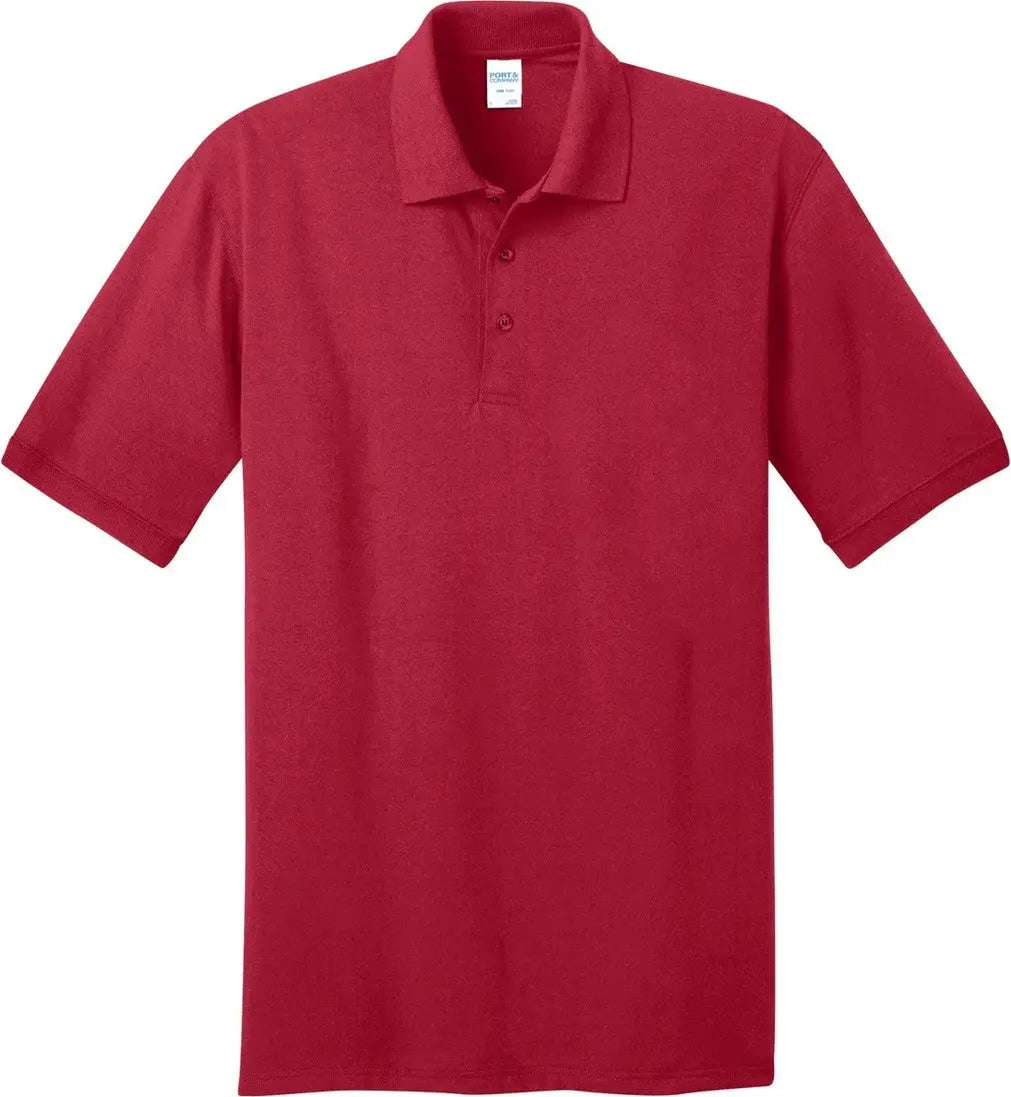 Port & Company Kp55 co Core Blend Jersey Knit Polo - Red