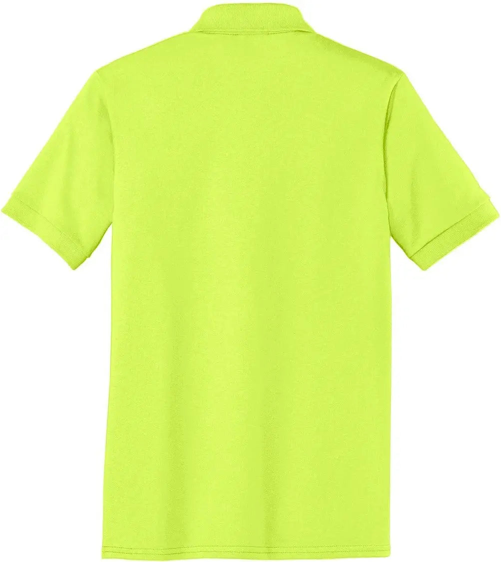 Port & Company Kp55 co Core Blend Jersey Knit Polo - Safety Green
